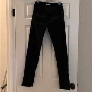 GAP | Women’s Black Velvet Skinny Pants